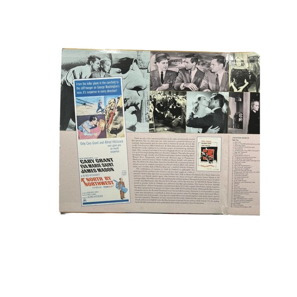 North by Northwest Deluxe Letterbox Edition Laser Disc - Picture 5 of 5